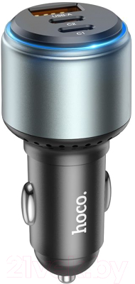 Адаптер питания автомобильный Hoco NZ9 - фото