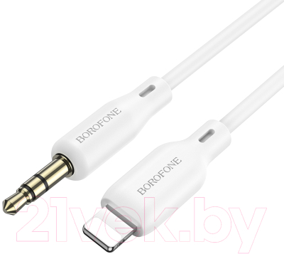 Кабель Borofone BL18 Lightning - Jack(M) - фото