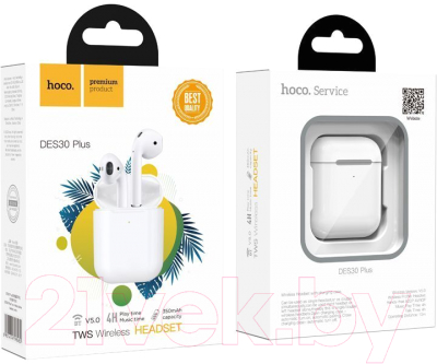 Беспроводные наушники Hoco DES30 Plus TWS