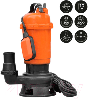 Дренажно-фекальный насос Skiper WQ10-21