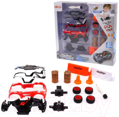 Конструктор инерционный Funky Toys Машинка / YS0281480