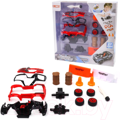 Конструктор инерционный Funky Toys Машинка / YS0281483