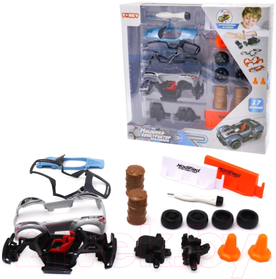 Конструктор инерционный Funky Toys Машинка / YS0281479