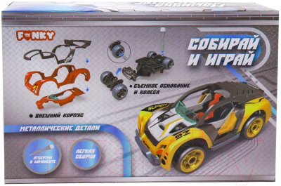 Игрушка-конструктор Funky Toys Машинка / YS0281470