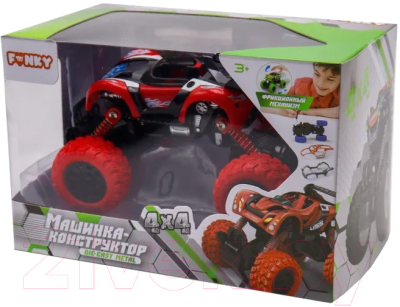 Конструктор инерционный Funky Toys Машинка Багги / YS0281526