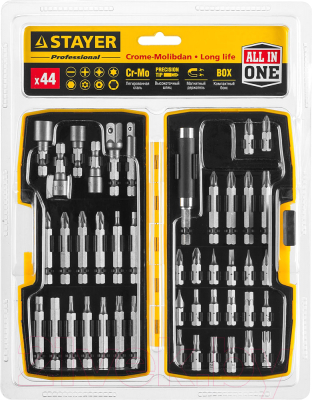 Набор бит Stayer Profi 26135-H44