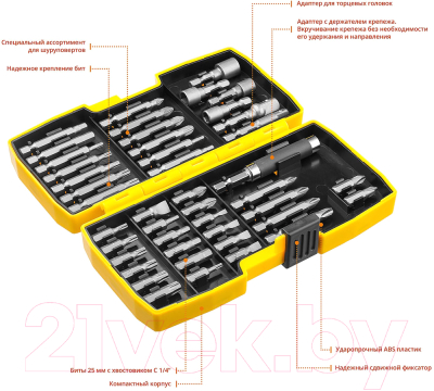 Набор бит Stayer Profi 26135-H44