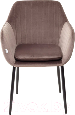 Стул M-City Alabama / 629M05196 (Bluvel-38 Latte/черный)