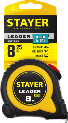 Рулетка Stayer Leader 3402-08-25_z01