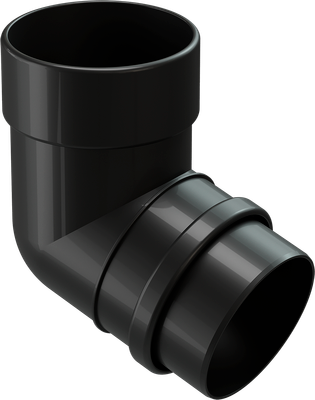 Колено трубы водосточной Docke Lux 72 градуса PVLB-1245 - фото
