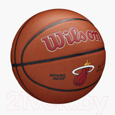 Баскетбольный мяч Wilson NBA Mia Heat / WTB3100XBMIA