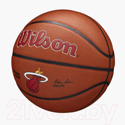 Баскетбольный мяч Wilson NBA Mia Heat / WTB3100XBMIA