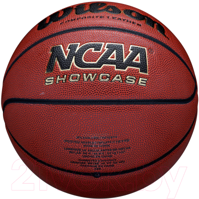 Баскетбольный мяч Wilson NCAA Showcase / WTB0907XB