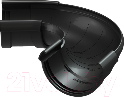 Угол желоба Docke Lux 60-160 Градусов PVLR-1245 - фото