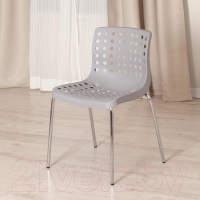 Стул Tetchair Skalberg (серый/хром)