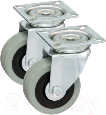 Комплект опор колесных для тележки складской Tellure Rota 374101K2 - фото