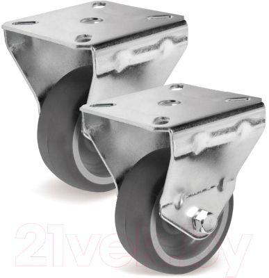 Комплект опор колесных для тележки складской Tellure Rota 385201K2 - фото