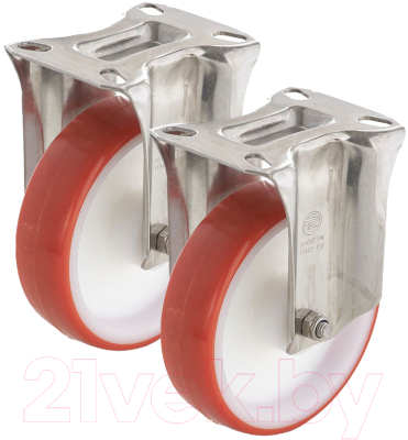 Комплект опор колесных для тележки складской Tellure Rota 605701K2 - фото