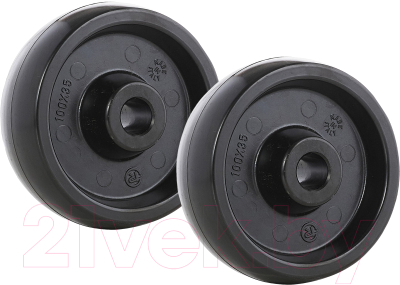 Комплект колес для тележки складской Tellure Rota 672201K2 - фото