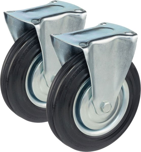 Комплект опор колесных для тележки складской Стелла-техник 4002-200K2 - фото