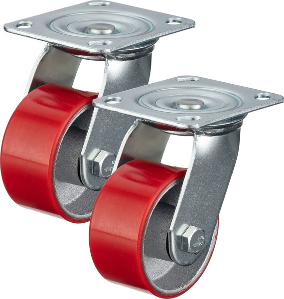 Комплект опор колесных для тележки складской Стелла-техник N29100CPUK2 - фото