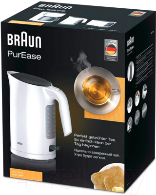 Электрочайник Braun PurEase WK 3110 WH