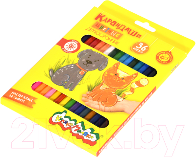 Набор цветных карандашей Каляка-Маляка КДКМ36