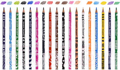 Набор цветных карандашей Каляка-Маляка Зоопарк / КТПКМ18