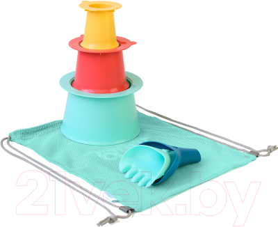 Набор игрушек для песочницы Quut Alto+Raki / 172000 - фото