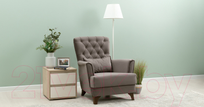 Кресло мягкое Нижегородмебель и К Ирис ТК 577