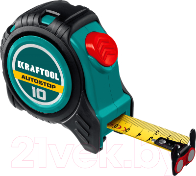 Рулетка Kraftool AutoStop 3412-10-25 - фото