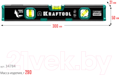 Уровень строительный Kraftool 34784