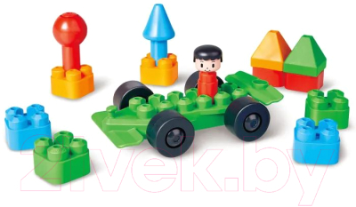 Конструктор PolyM Креативный город / 760007_HP (50эл)