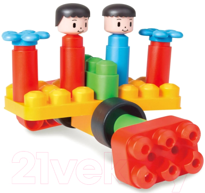 Конструктор PolyM Площадка приключений / 760011_HP (110эл)