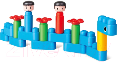 Конструктор PolyM Площадка приключений / 760011_HP (110эл)