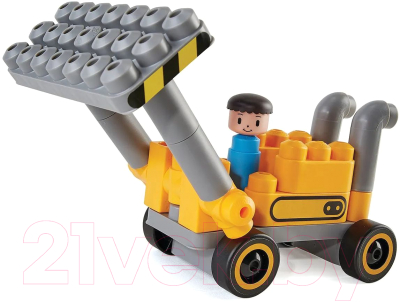 Конструктор PolyM Строительная площадка / 760021_HP (43эл)