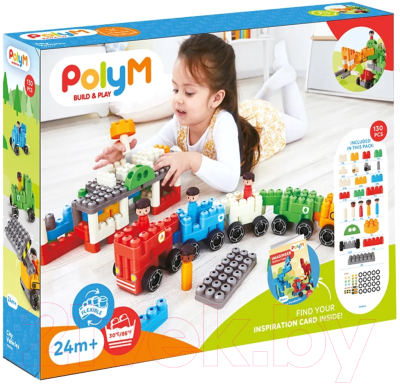 Конструктор PolyM Городской транспорт / 760024_HP (130эл) - фото