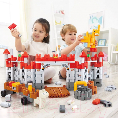 Конструктор PolyM Средневековый замок / 760026_HP (310эл)