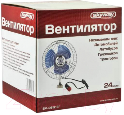 Вентилятор автомобильный Skyway SV2624/S01901004