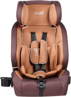 Автокресло Costa HD-02 Isofix (коричневый/кофейный) - фото