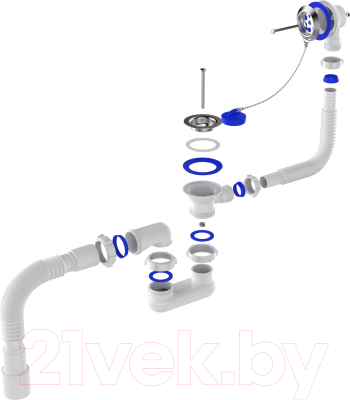 Сифон Aquant V655-25-MR