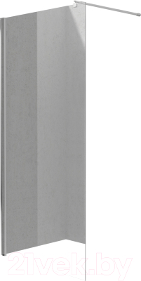 Душевая стенка Deante Kerria Plus Walk-In KTS 039P (прозрачное стекло) - фото