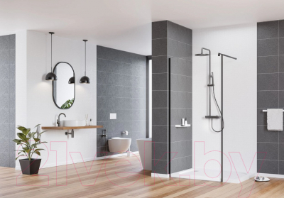 Душевая система со смесителем Deante Cascada Arnika Titanium NAC_D1QK