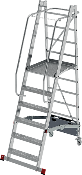 Лестница передвижная Новая Высота NV 354 / 3540107 - фото