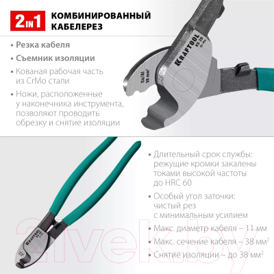 Кабелерез Kraftool KS-20 / 23333-20