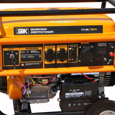 Бензиновый генератор SBK BG9500EW