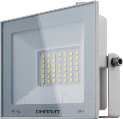 Прожектор Онлайт OFL-50-6K-WH-IP65-LED / 90137 - фото