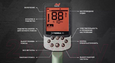 Металлоискатель Minelab X-Terra Pro