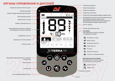 Металлоискатель Minelab X-Terra Pro