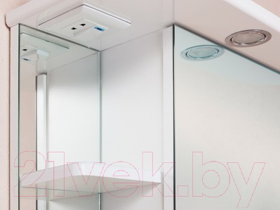 Шкаф с зеркалом для ванной Onika Карина 55.01 R (205513)